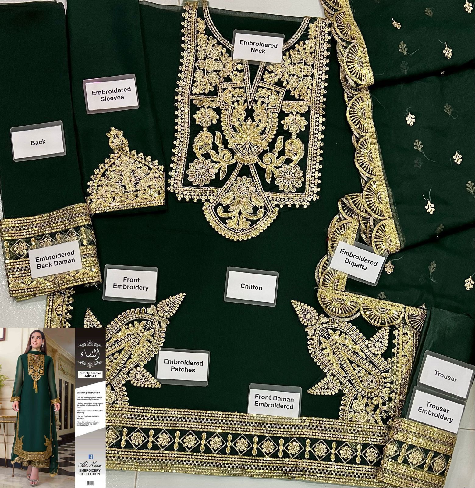 Clothes: Chiffon , Malai & Satin Silk