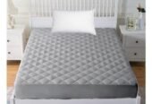 Quilted Waterproof Mattress Protector Single