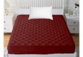 Quilted Waterproof Mattress Protector Single