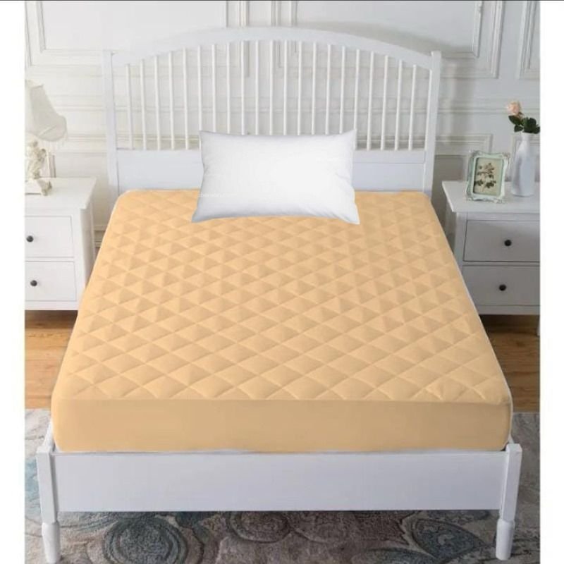 Quilted Waterproof Mattress Protector Single