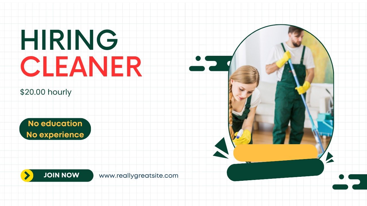 Hiring Cleaner in Canada