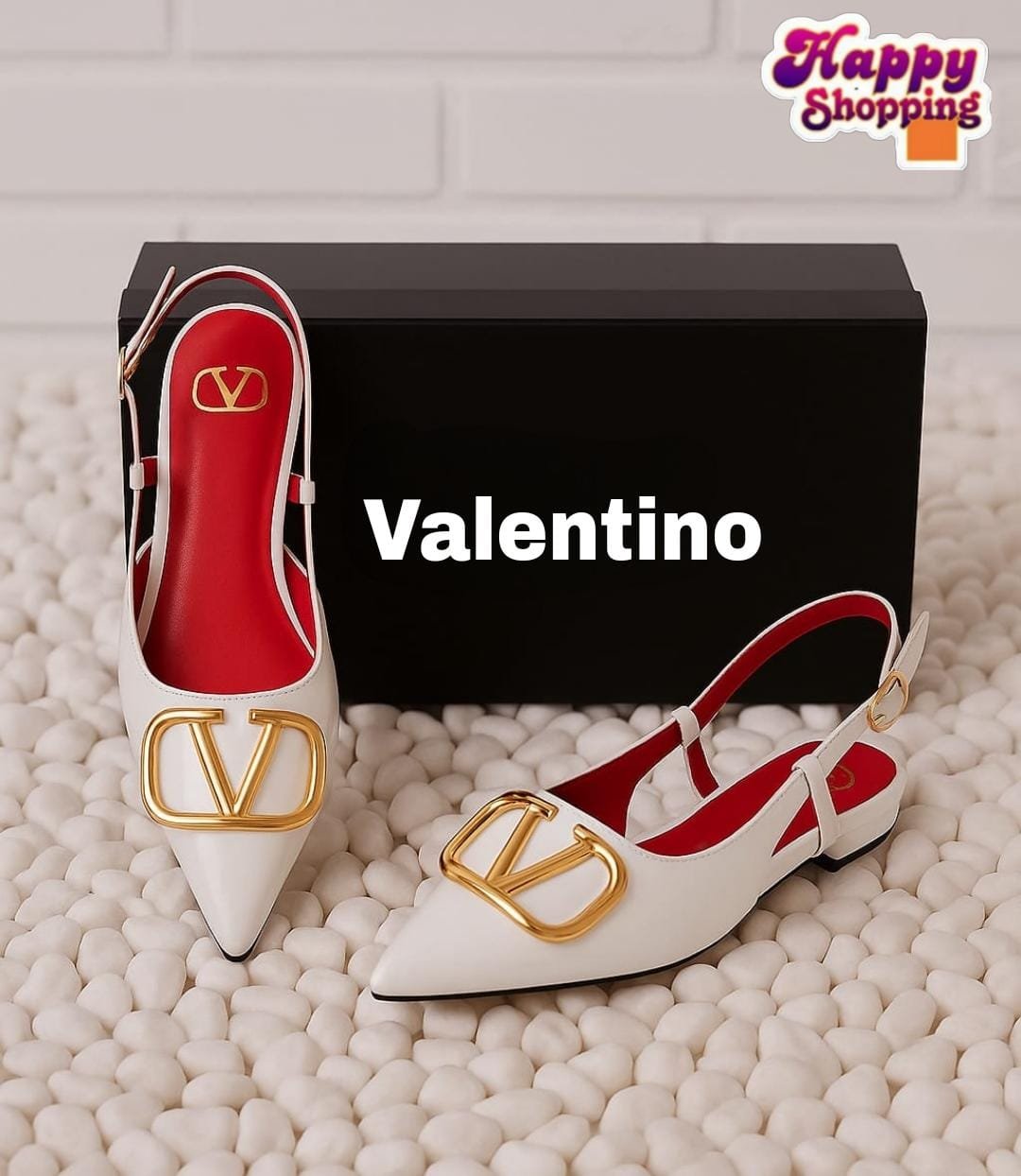 VALENTINO FLAT PUMPS