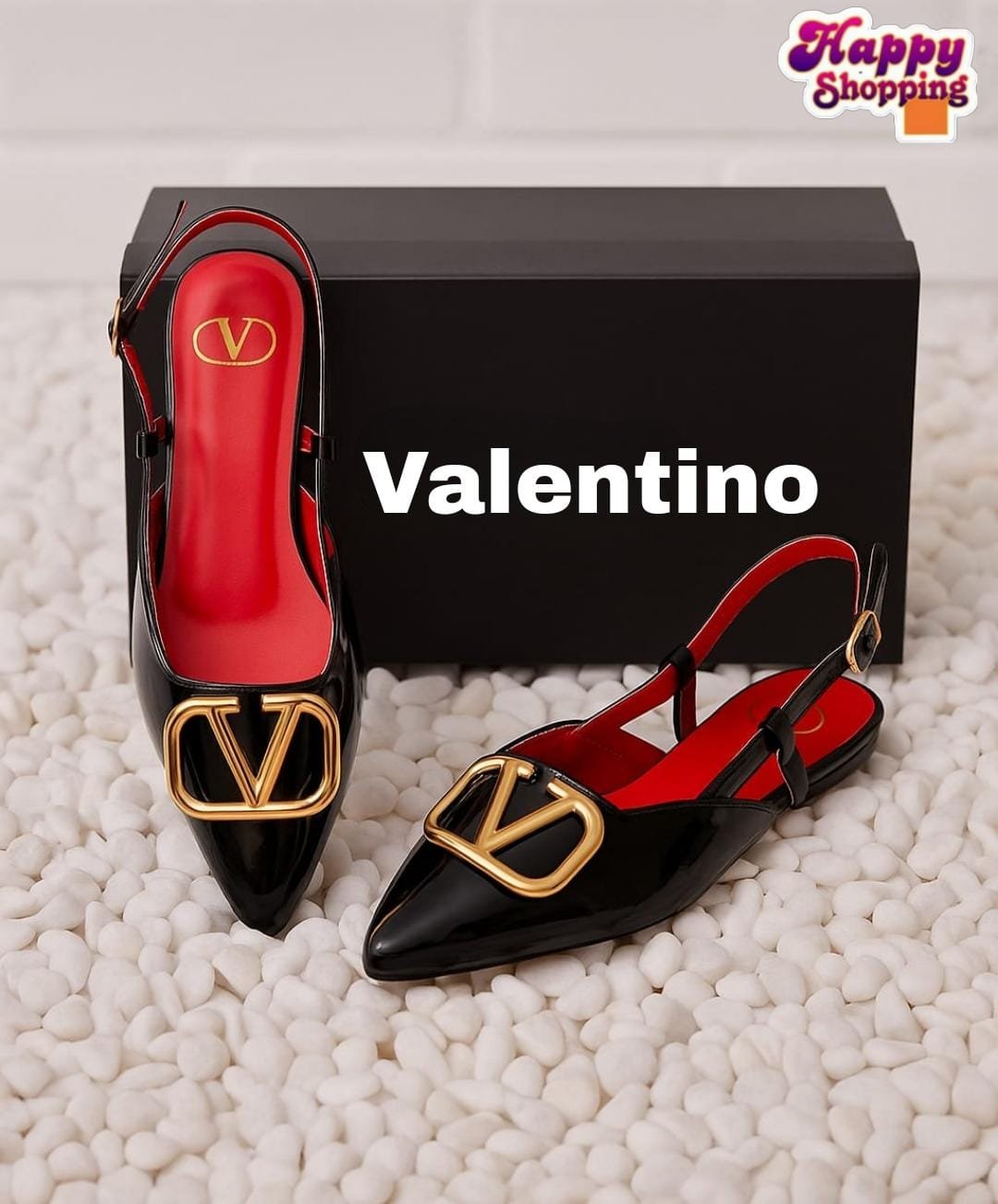 VALENTINO FLAT PUMPS