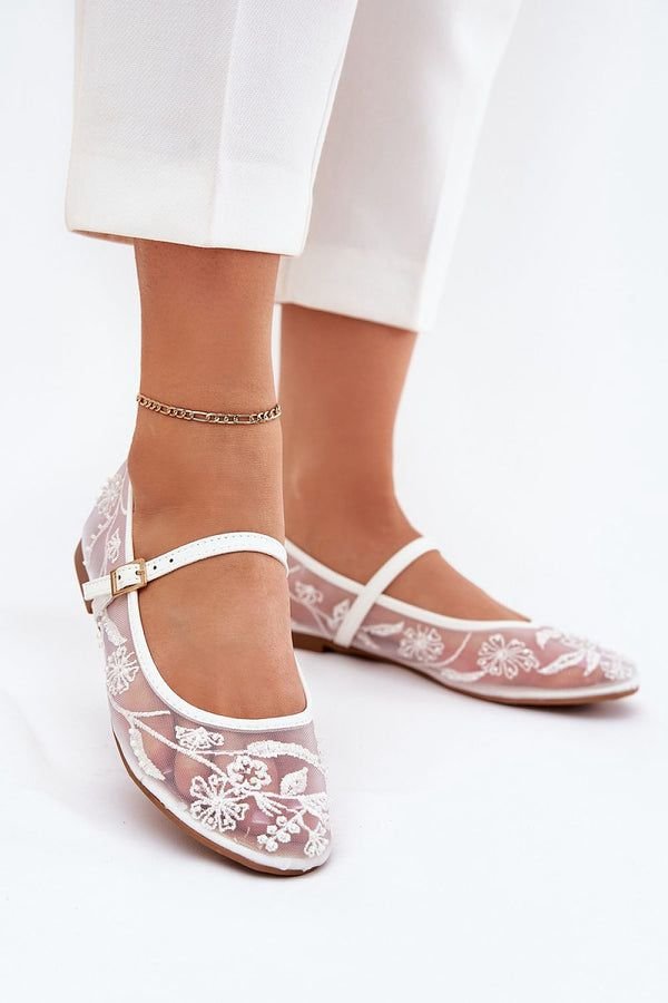 ZARA EMBROIDERED PUMPS