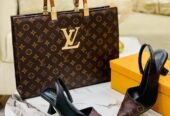 Louis Vuitton LV Slingback Heel 👠 + Louis Vuitton LV Hand Bag 👜*_