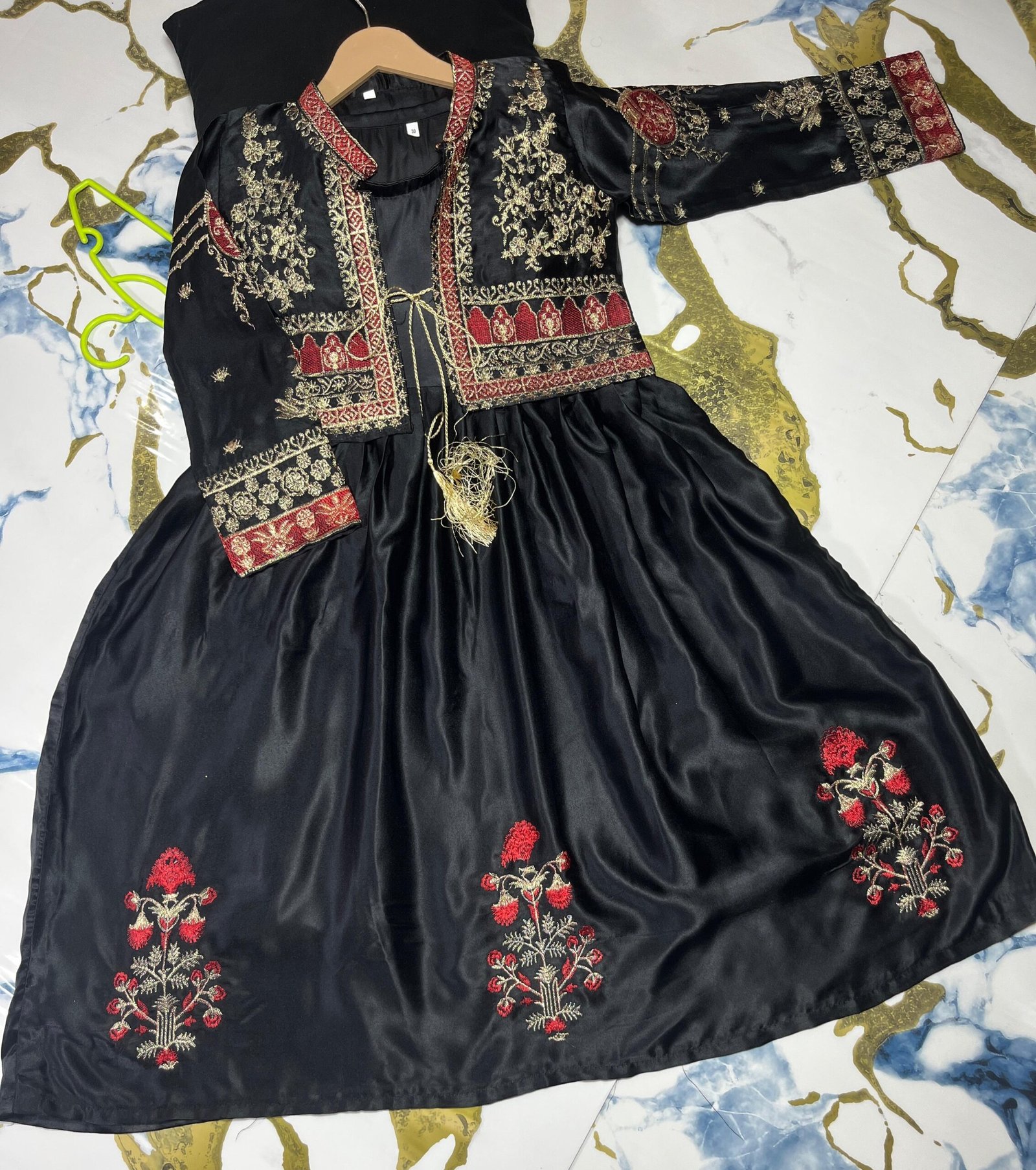 Kids Koti With Bunch Maxi