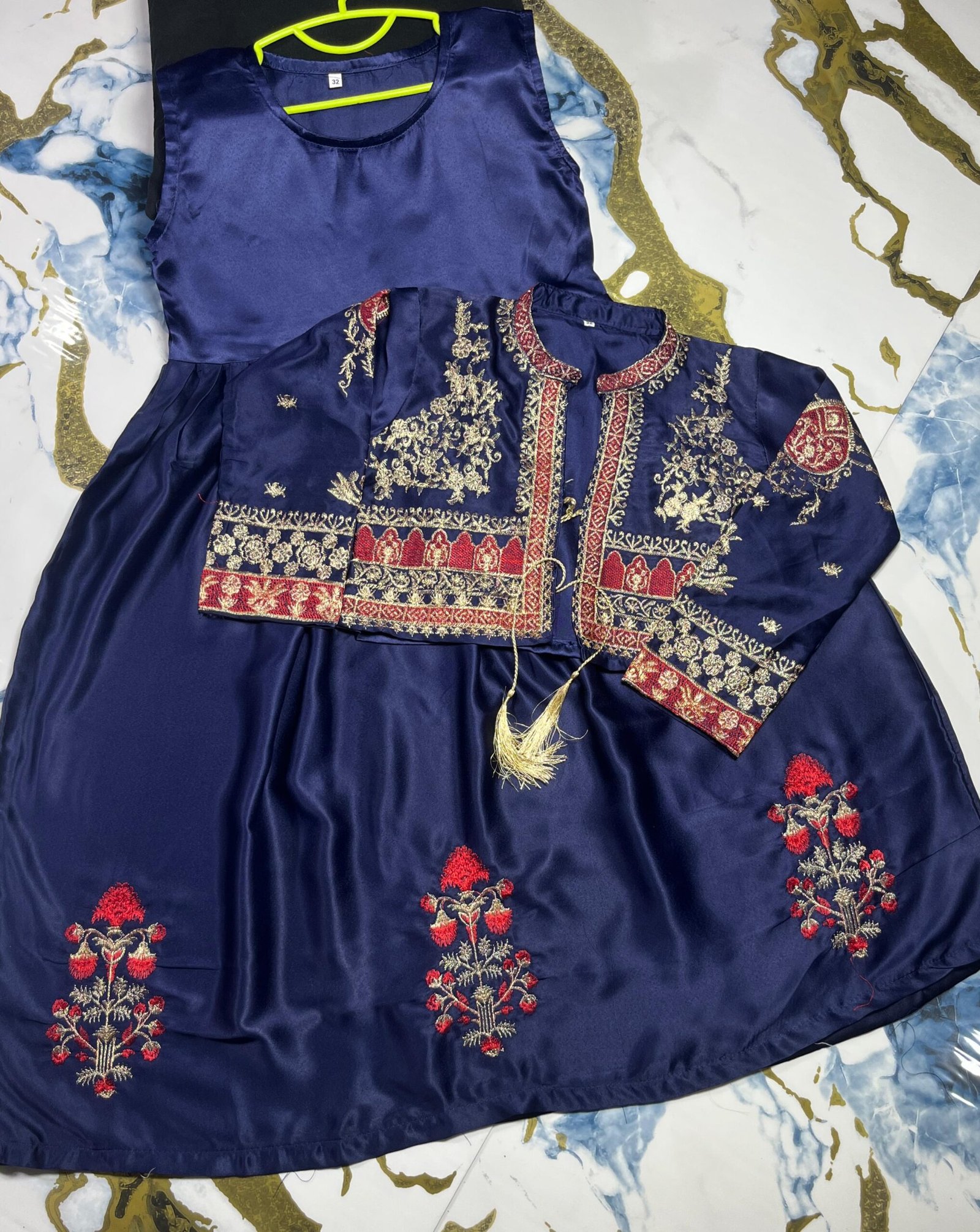 Kids Koti With Bunch Maxi