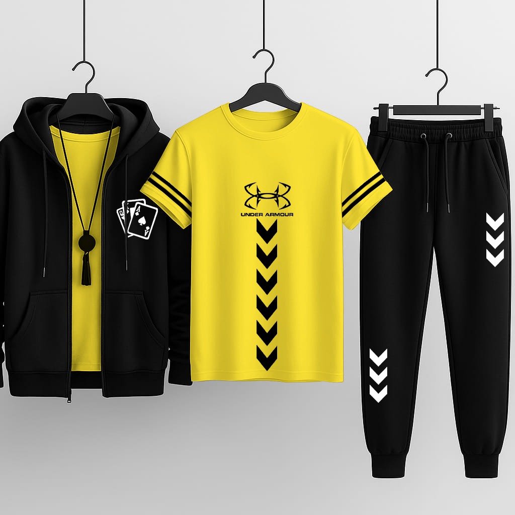 Premium Hooded Zipper Tracksuit