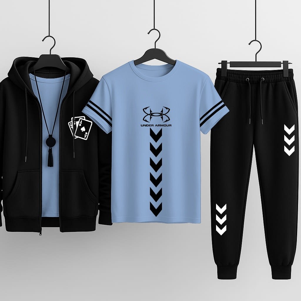 Premium Hooded Zipper Tracksuit