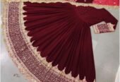 Border Sleeve Heavy Sequence Embroidery With Sequence Embroidery Dupatta 3pcs