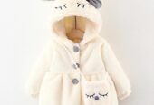 Kids winter cute furr poncho