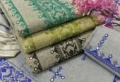 Sussi Sequence Embroidery Work 3 Pc Dresses Along with Shawl Dupatta*