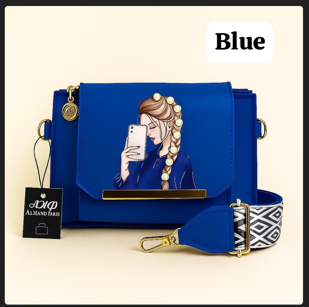 Stylish 3-Zipper Crossbody Bag