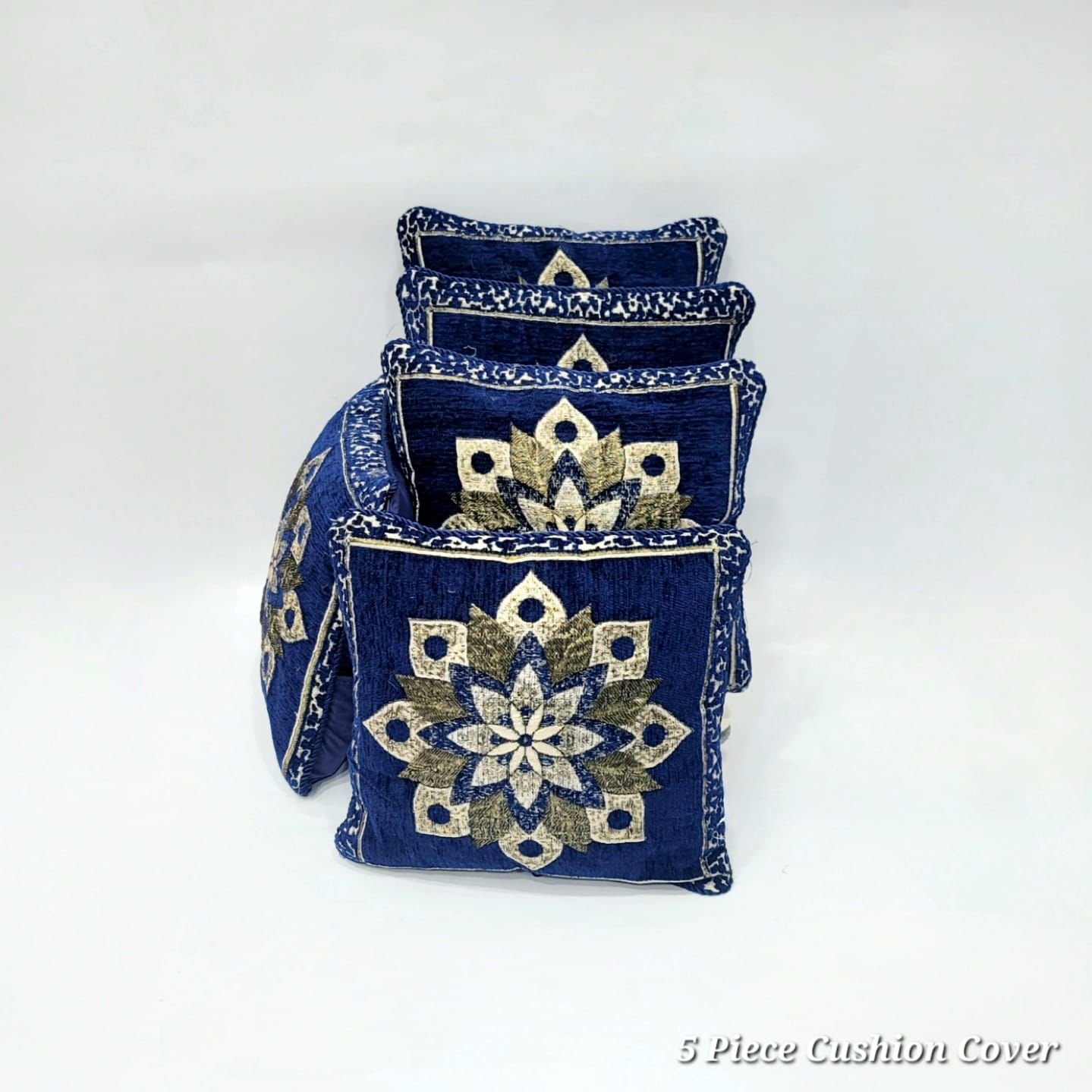 5 Pcs Velvet Jaquard Cushion*