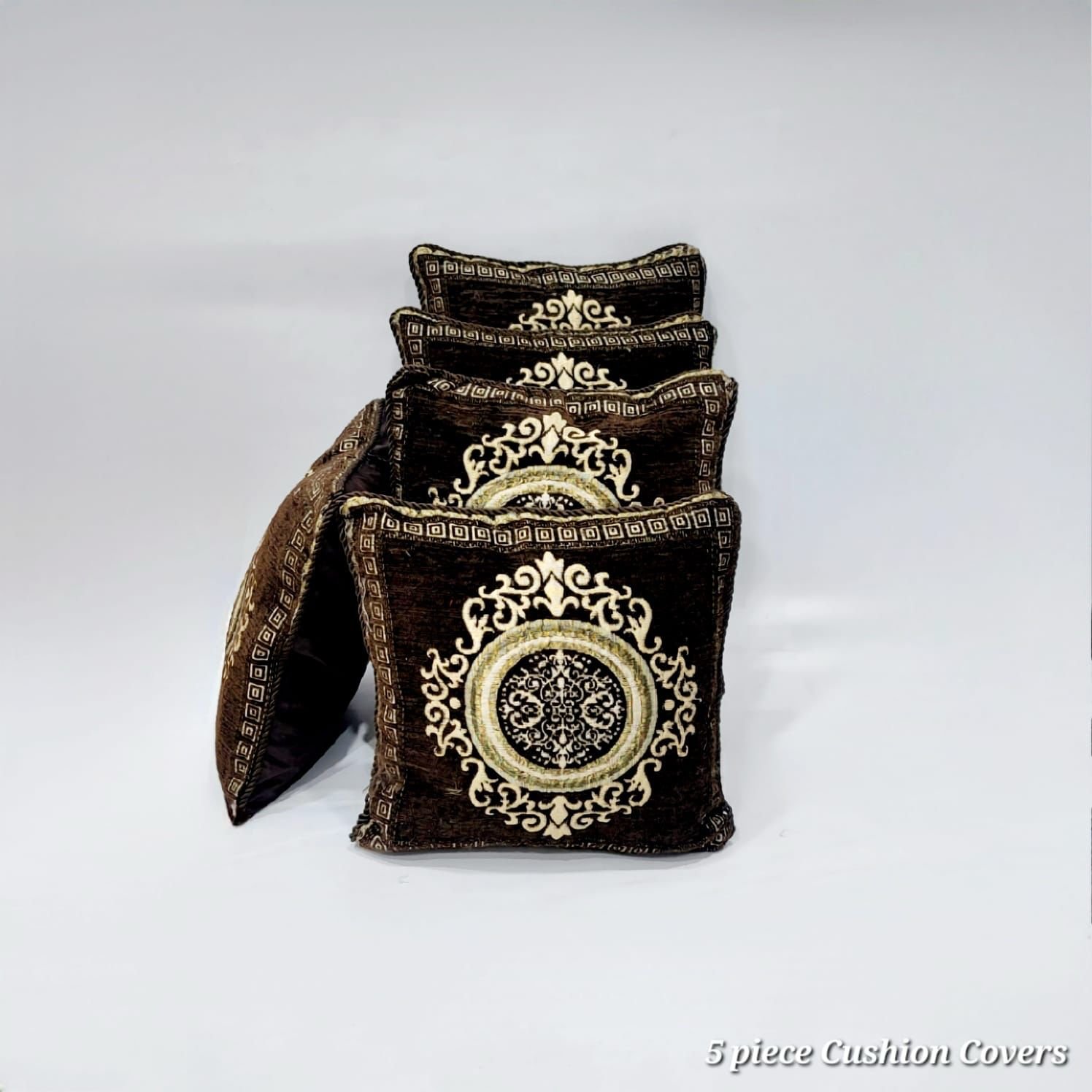 5 Pcs Velvet Jaquard Cushion*