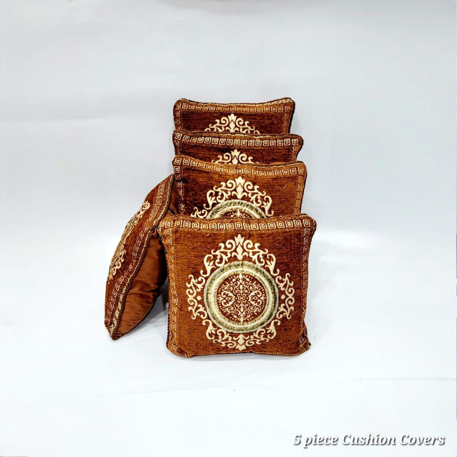 5 Pcs Velvet Jaquard Cushion*