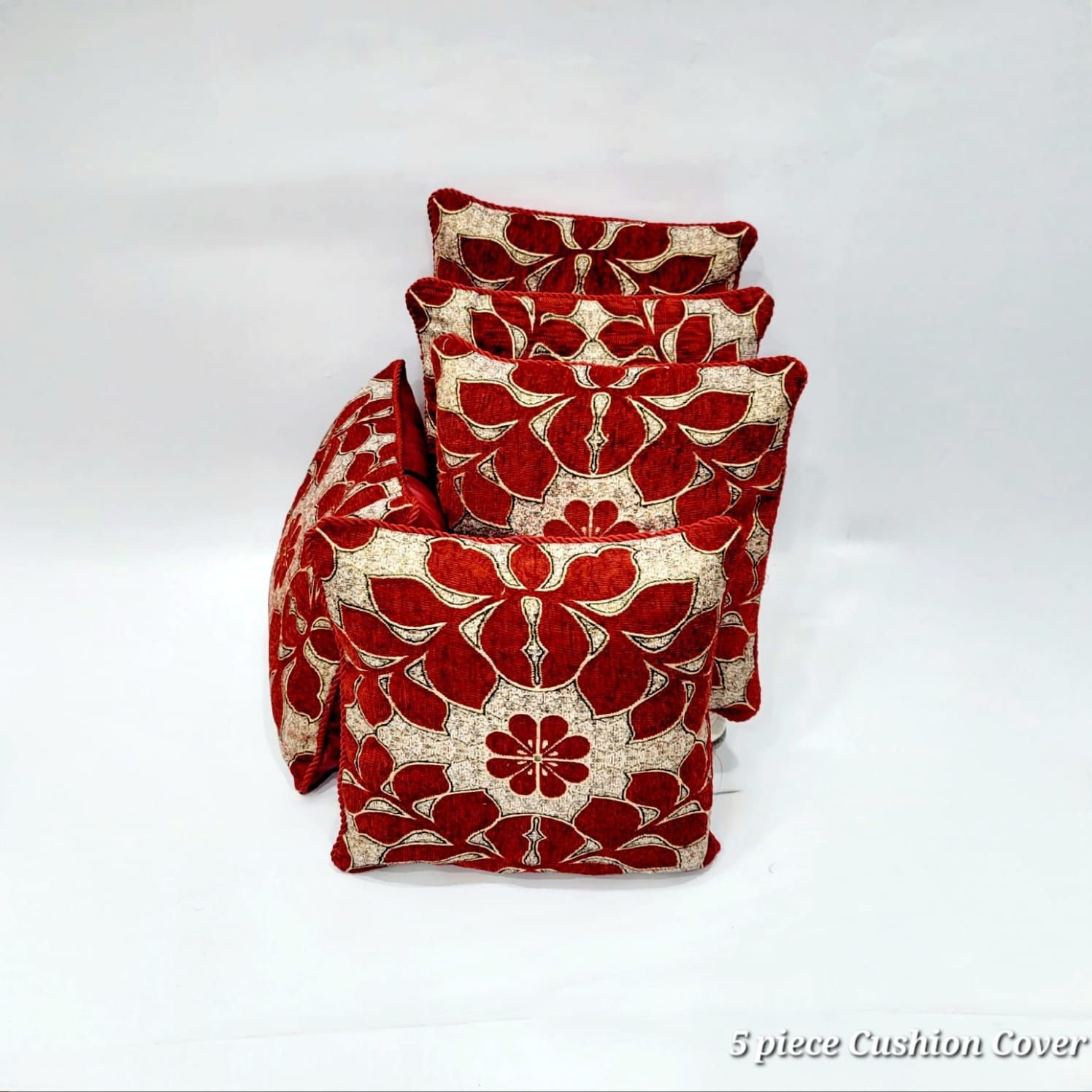 5 Pcs Velvet Jaquard Cushion*