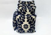 5 Pcs Velvet Jaquard Cushion*