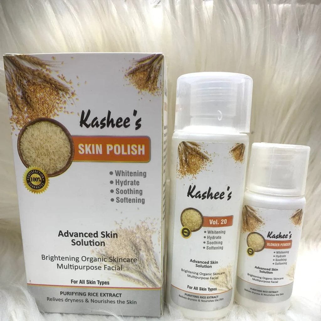 Kashee’s 24K skin polish set*
