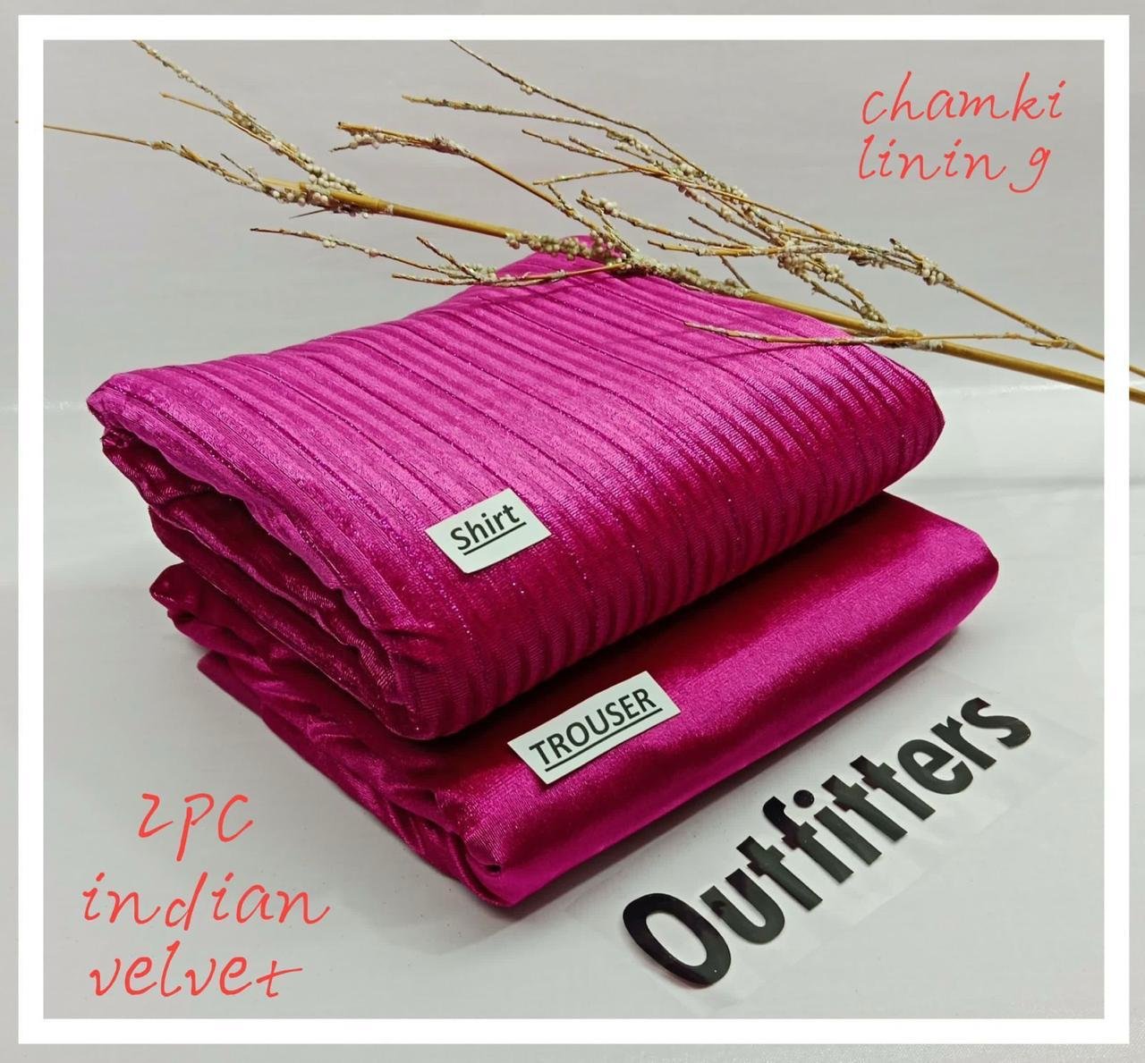 indian velvet 2pc*