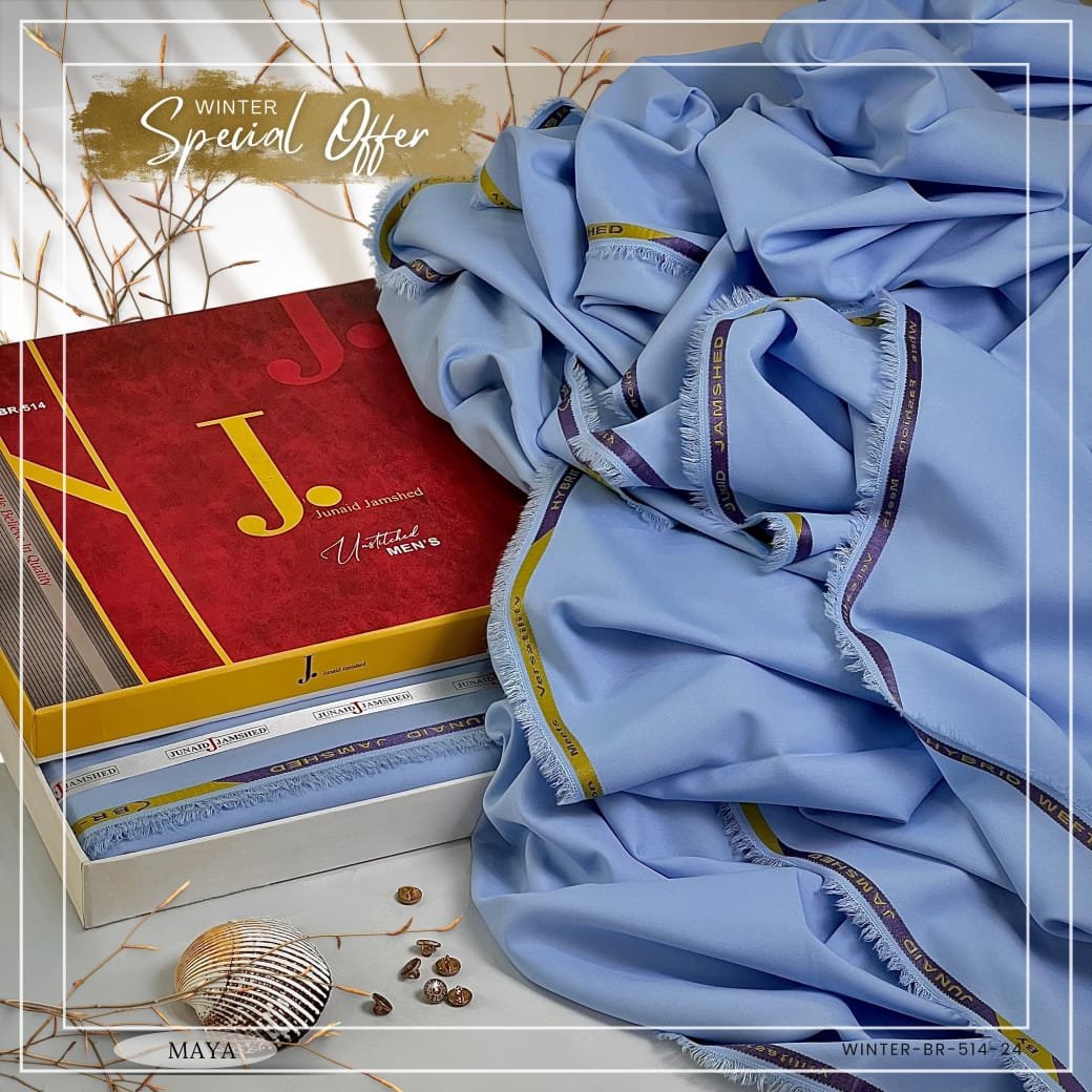 `J• Men’s Suitings Presents` Classical Eastern Apparels `Tropical WASH’N WEAR FABRIC`