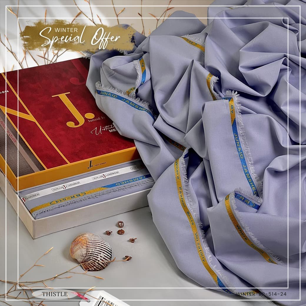 `J• Men’s Suitings Presents` Classical Eastern Apparels `Tropical WASH’N WEAR FABRIC`