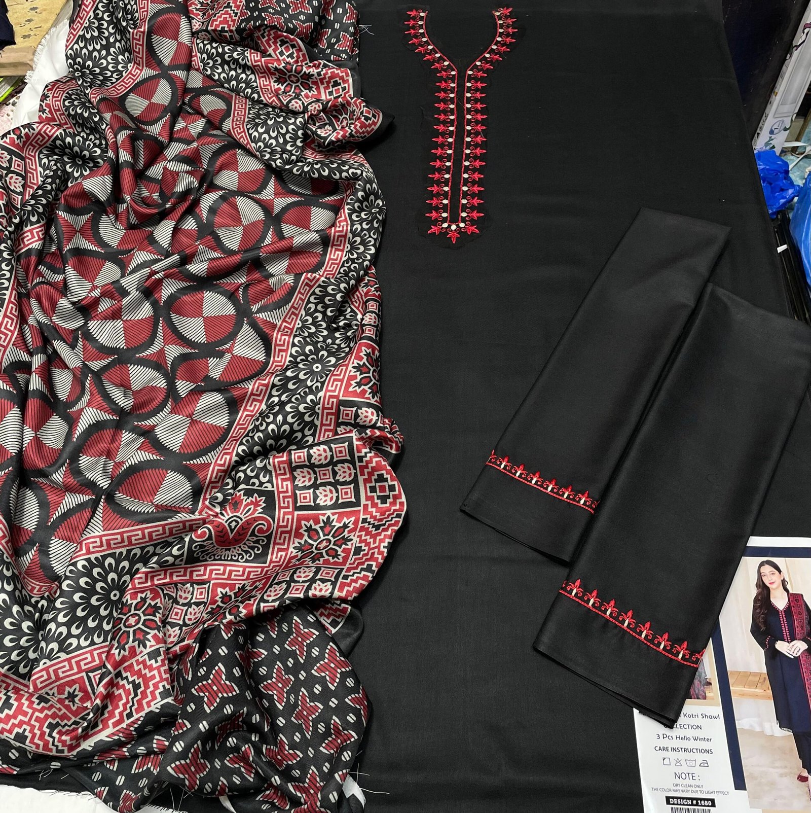 _WiNTER’s COLLECTION DHANAK 2025_ *_”A Sling 3pcs”_*