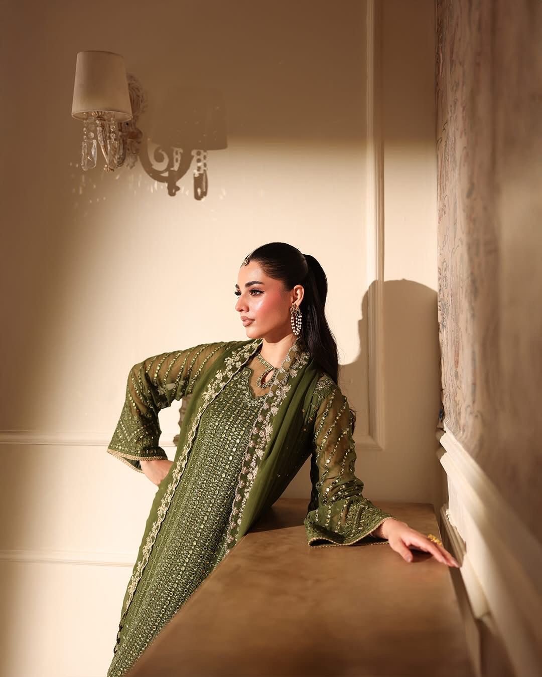 Presenting Kanwal Malik Chiffon Embroidered Unstitched Collection