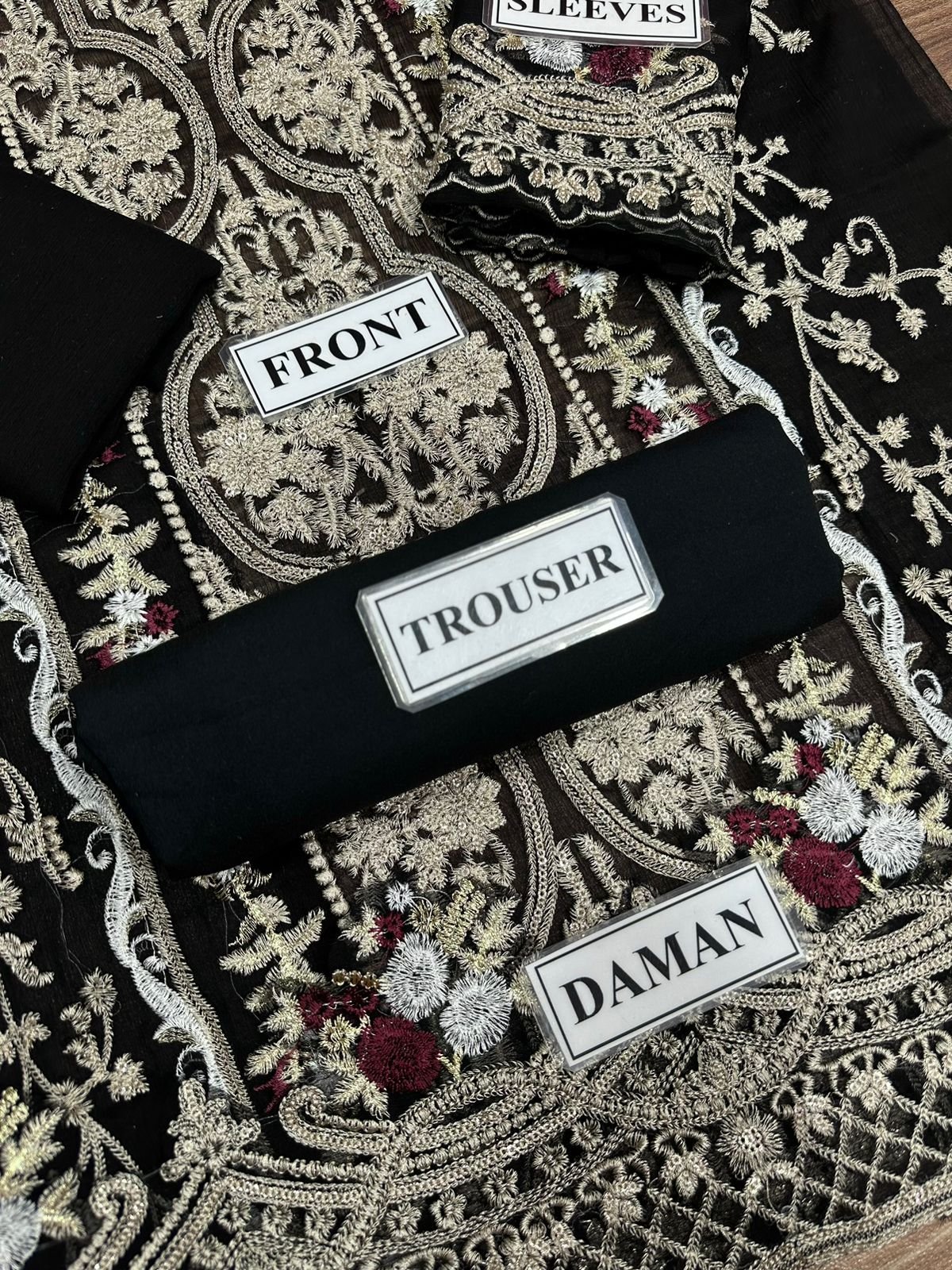 AZURE EMBROIDERY 2pice collection Kameez & Trouser