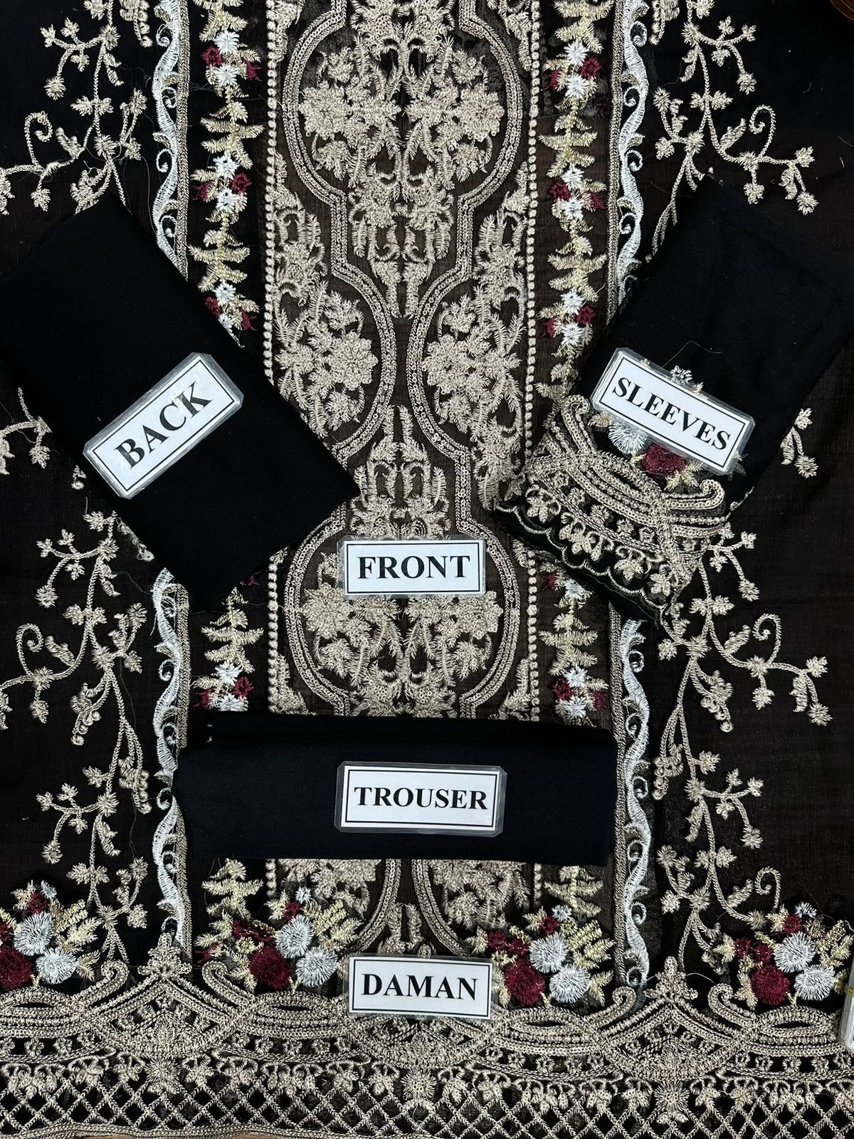 AZURE EMBROIDERY 2pice collection Kameez & Trouser