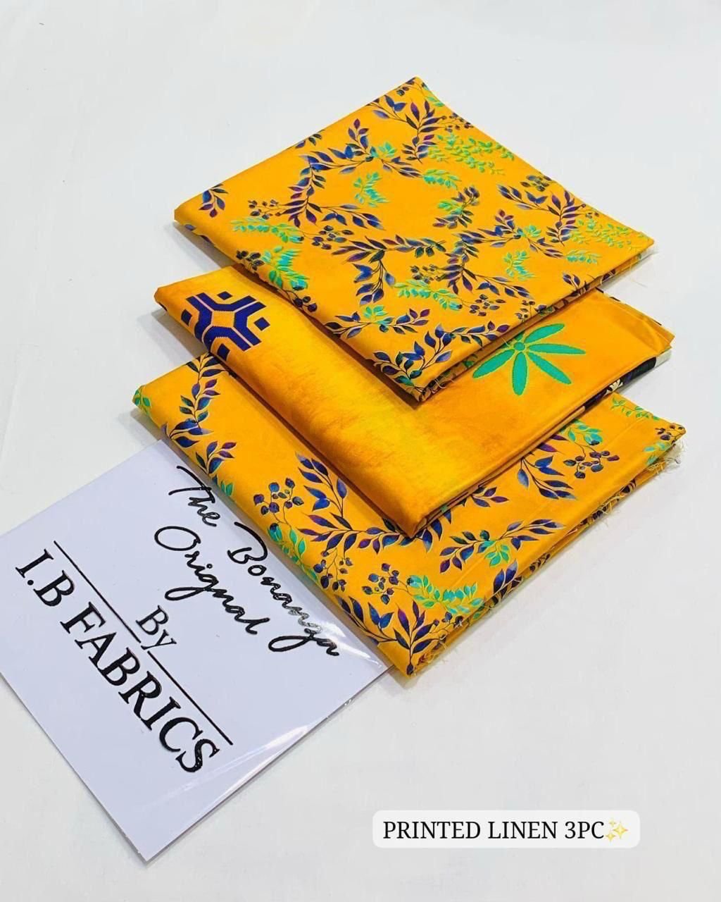 3PC Linen collection* 𝘽𝙧𝙖𝙣𝙙 : *BONANZA*