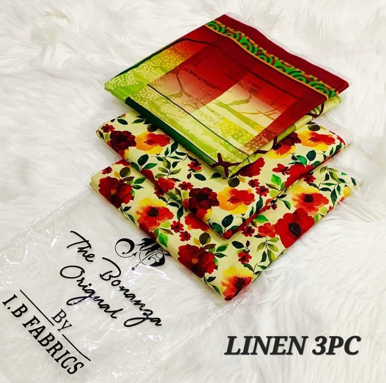 3PC Linen collection* 𝘽𝙧𝙖𝙣𝙙 : *BONANZA*