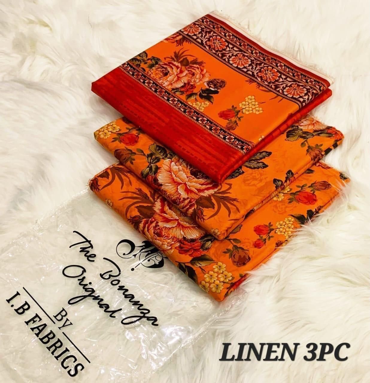 3PC Linen collection* 𝘽𝙧𝙖𝙣𝙙 : *BONANZA*