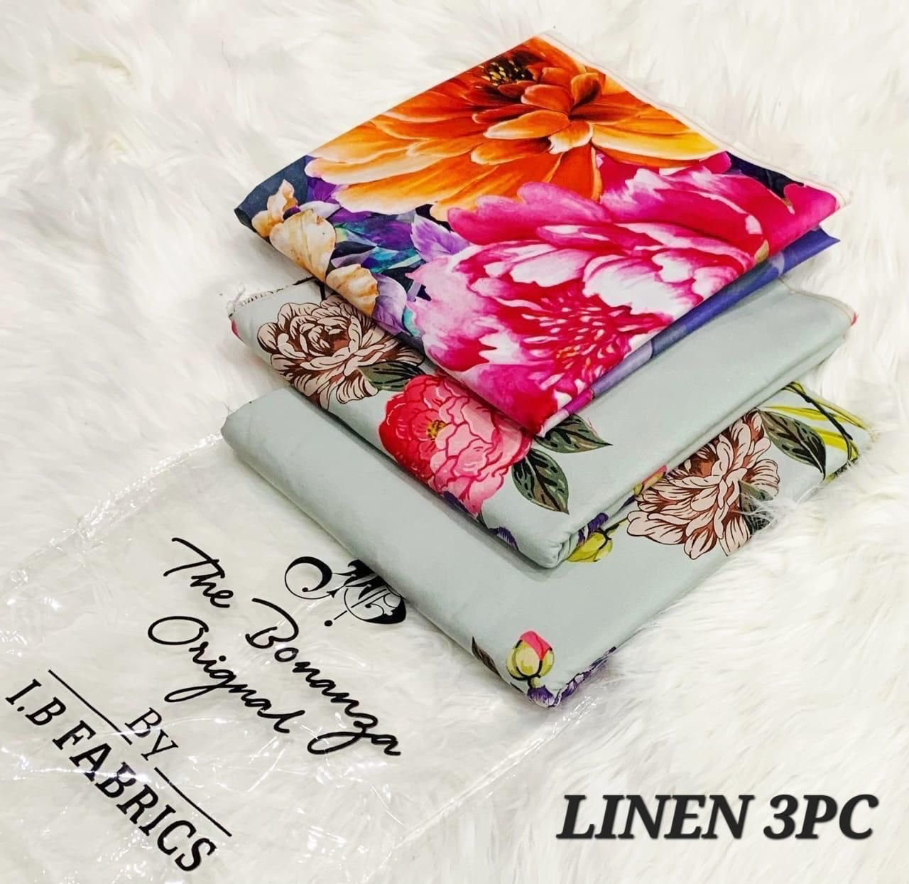 3PC Linen collection* 𝘽𝙧𝙖𝙣𝙙 : *BONANZA*
