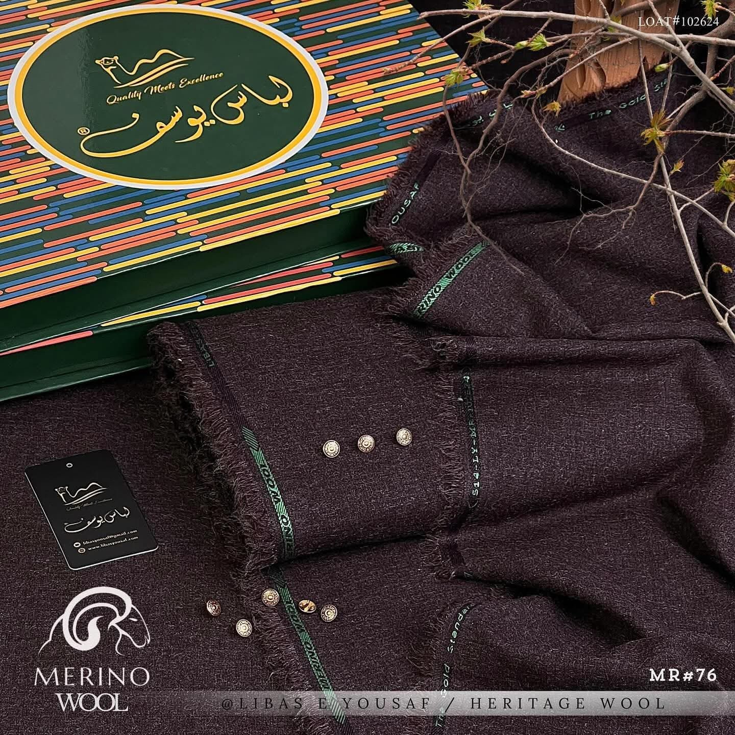 Marino Wool by Libas E Yousaf*
