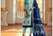 Shift full length Damen embroidered Cheken Kari 🧶3pc collection