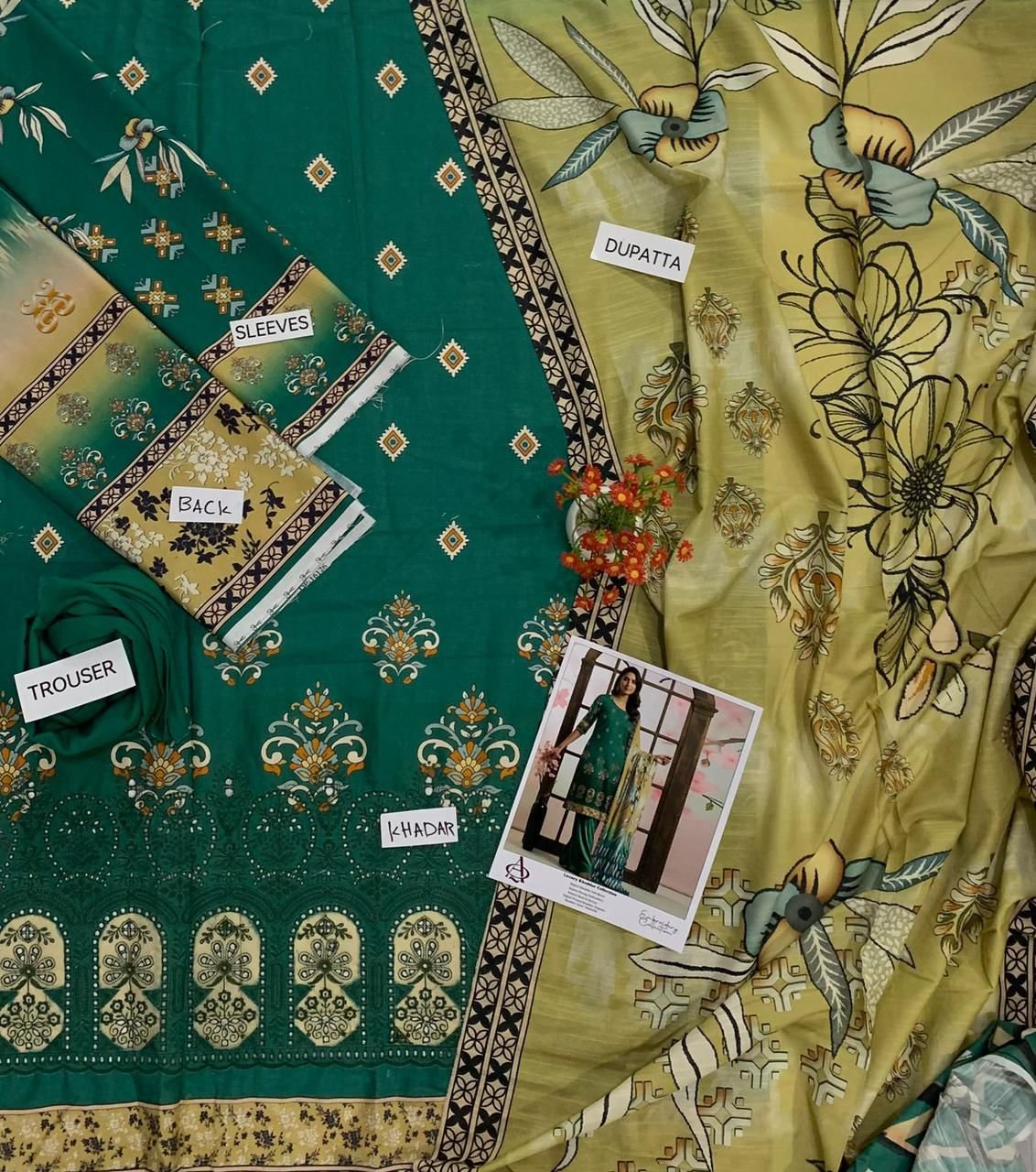 Shift full length Damen embroidered Cheken Kari 🧶3pc collection