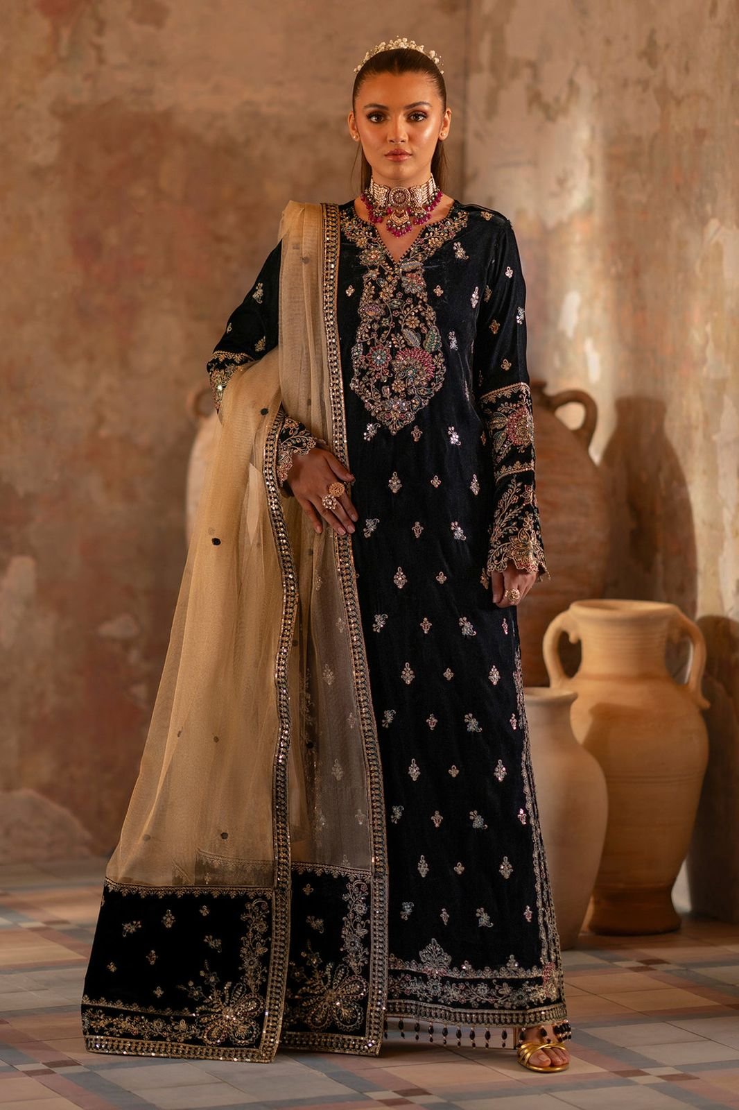 EMAN ADEEL VELVET* COLLECTION 2024
