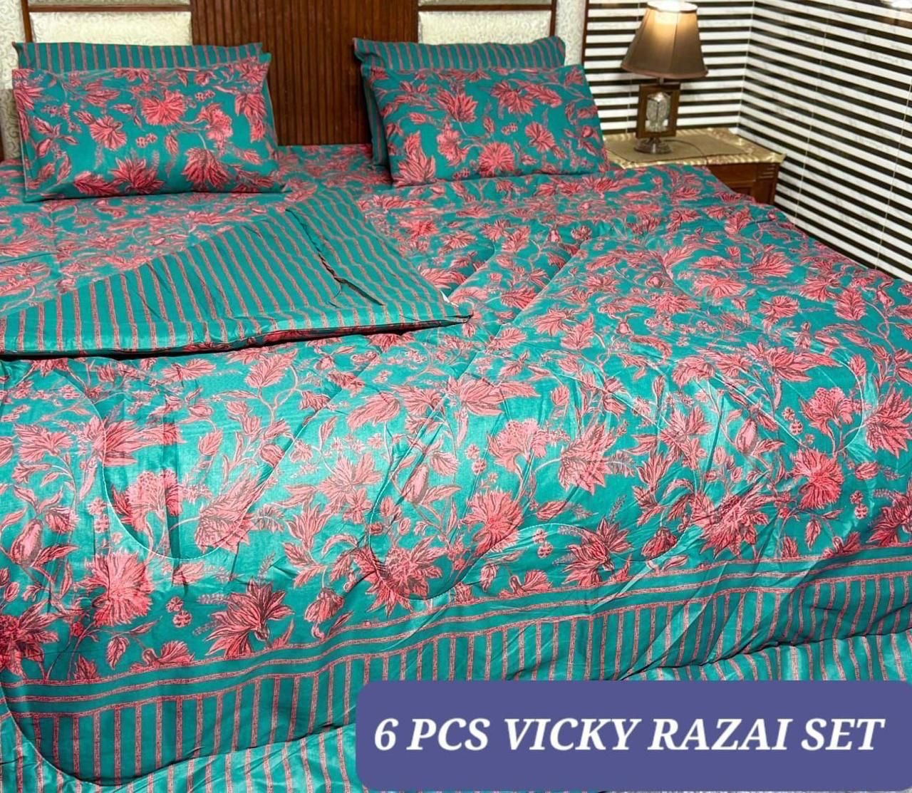 6PC Vicky Razayi Set 2025 😍* Stuff : Mix Cotton