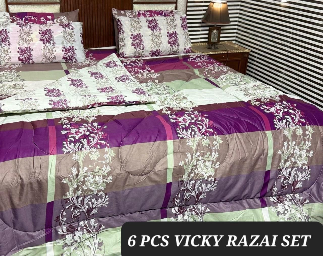 6PC Vicky Razayi Set 2025 😍* Stuff : Mix Cotton