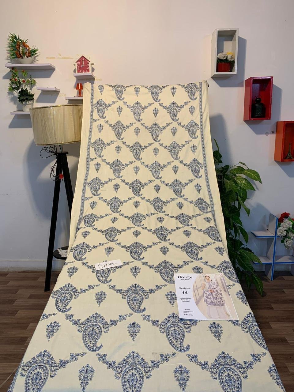 Bareeze 3pcs”_* _WiNTER’s COLLECTION DHANAK 2025_