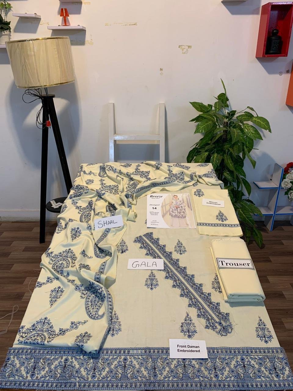 Bareeze 3pcs”_* _WiNTER’s COLLECTION DHANAK 2025_