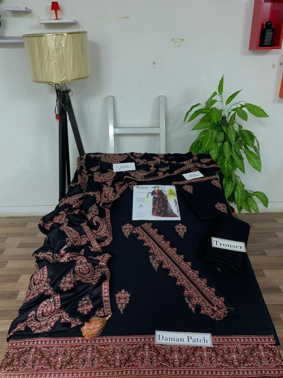 Bareeze 3pcs”_* _WiNTER’s COLLECTION DHANAK 2025_