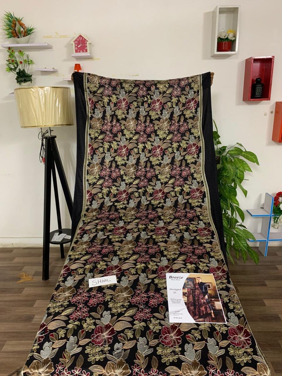 Bareeze 3pcs”_* _WiNTER’s COLLECTION DHANAK 2025_