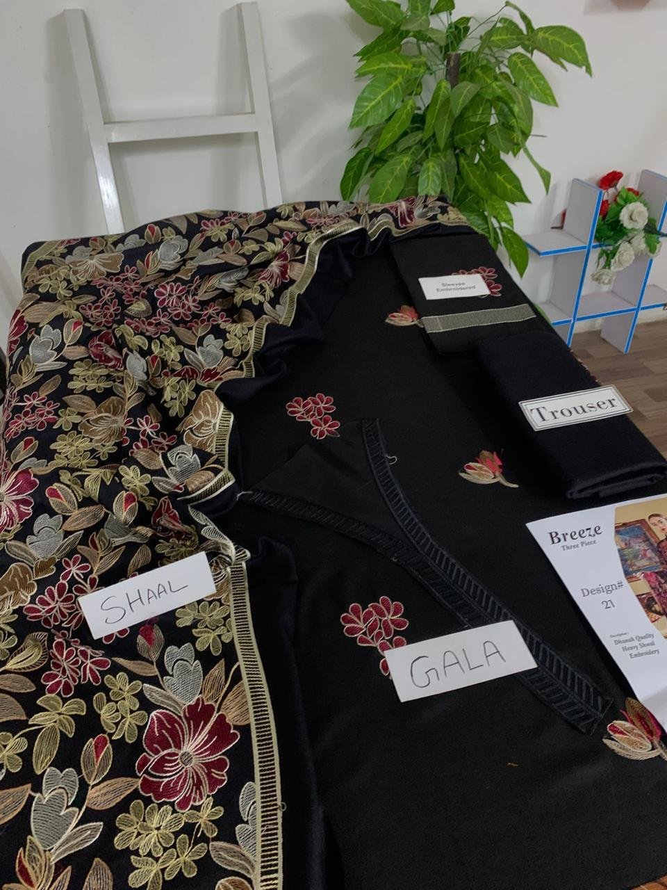 Bareeze 3pcs”_* _WiNTER’s COLLECTION DHANAK 2025_