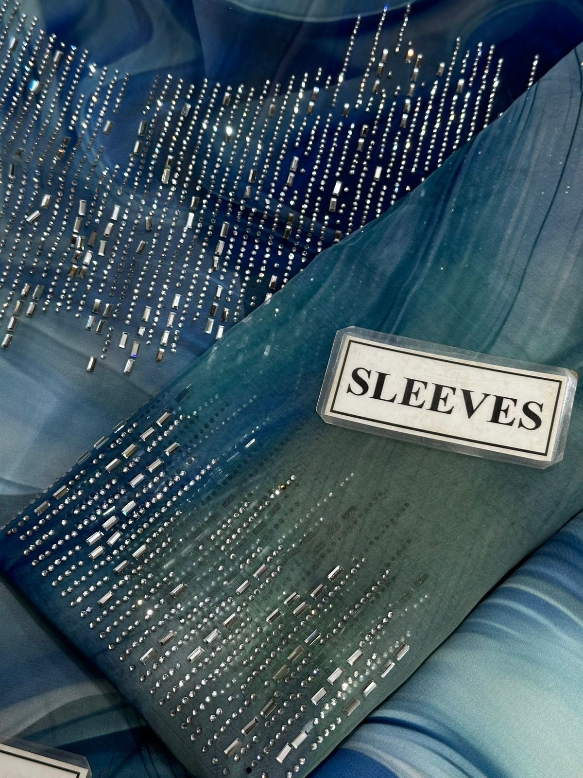 FABRIC ORGANZA Suit With SWISS LAWN Trouser