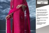 Fabric: Embroidered Chiffon Shirt, Malai Trouser, Chiffon Dupatta