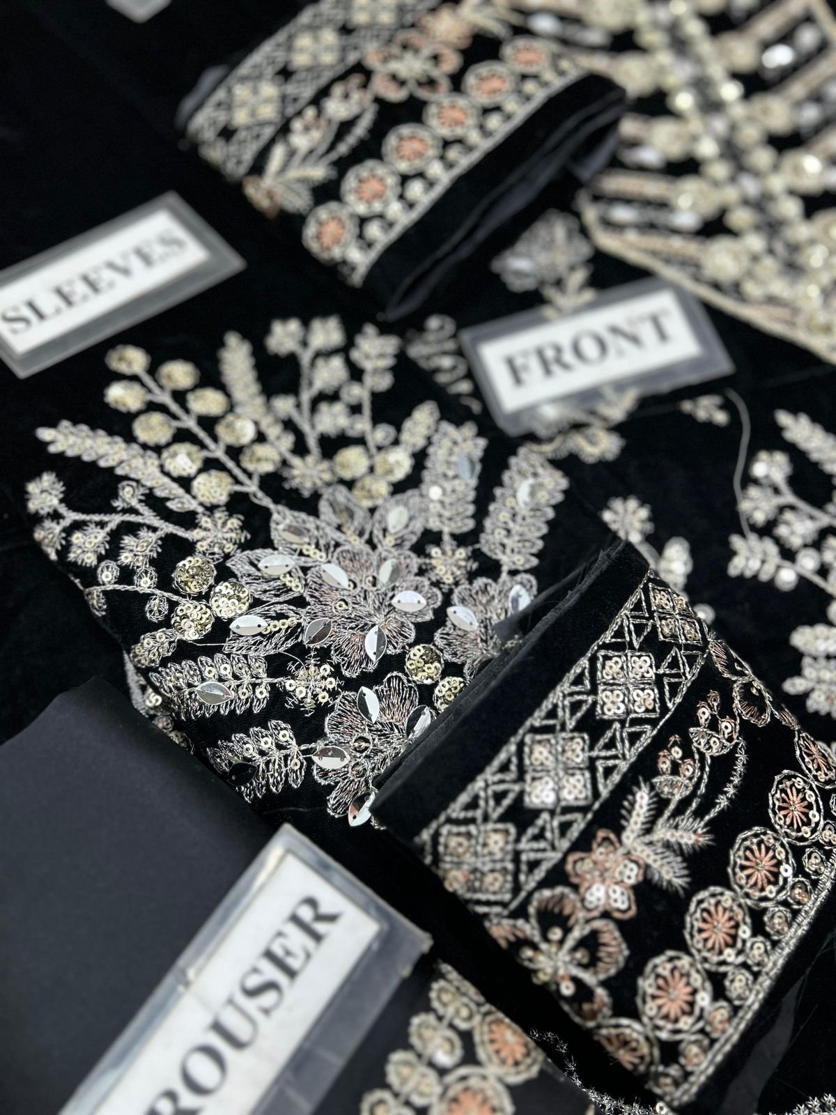 BRAND :*ANEELAS* Stuff…. *VELVET* & *CHIFFON*