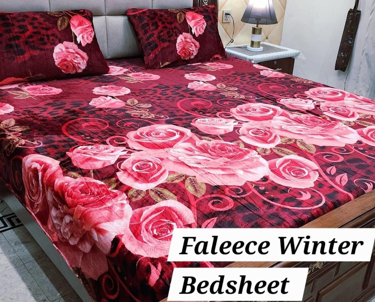 Soft Flees Bedsheets*