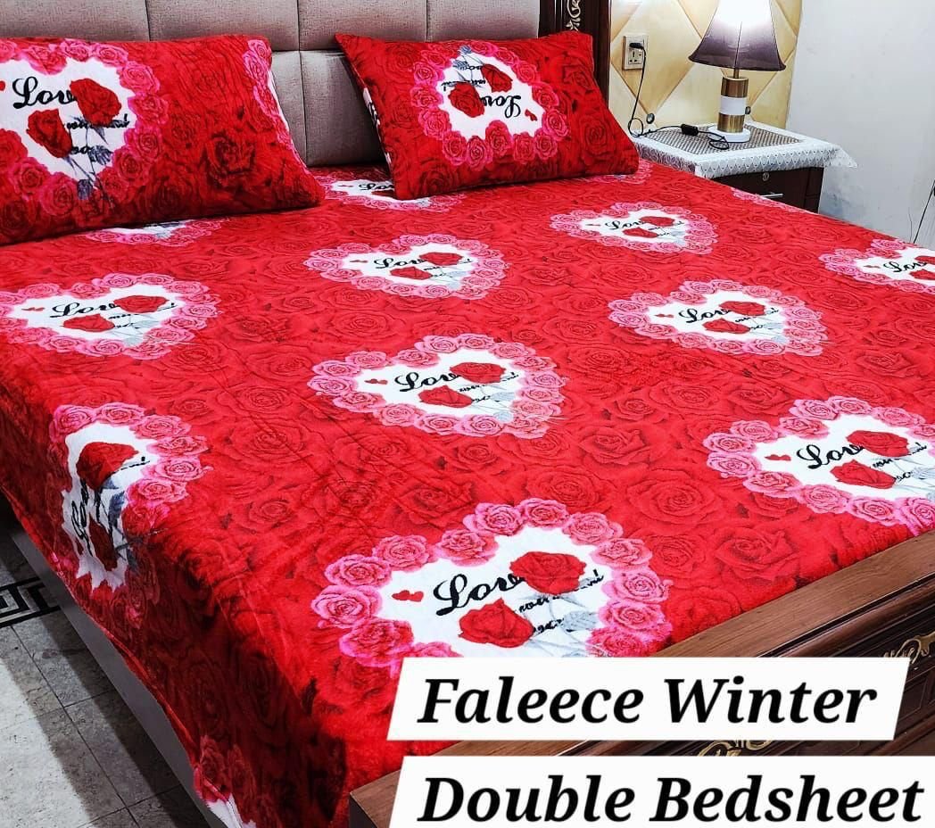 Soft Flees Bedsheets*